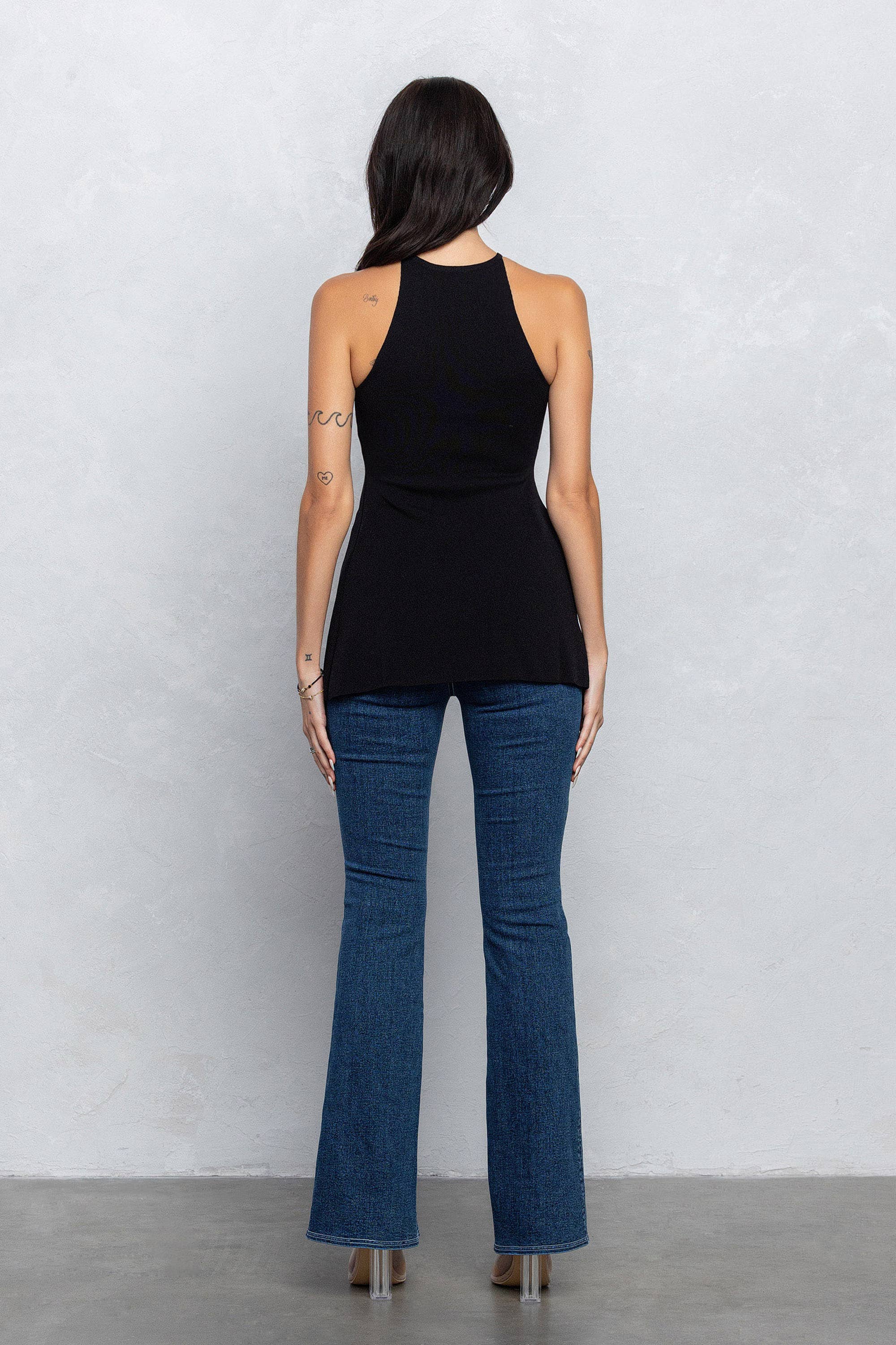 Ryan Knit Halter Tank Top