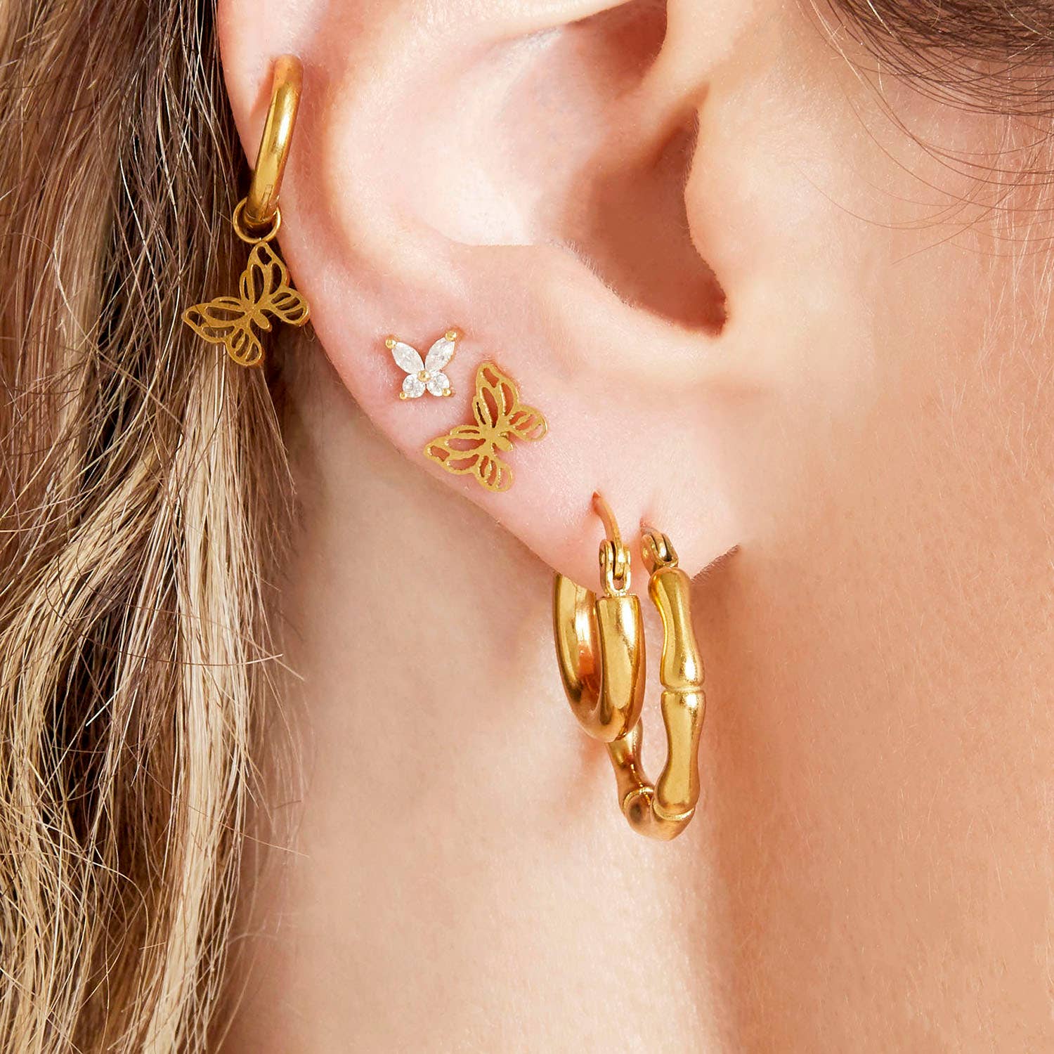 Earrings Little Butterfly