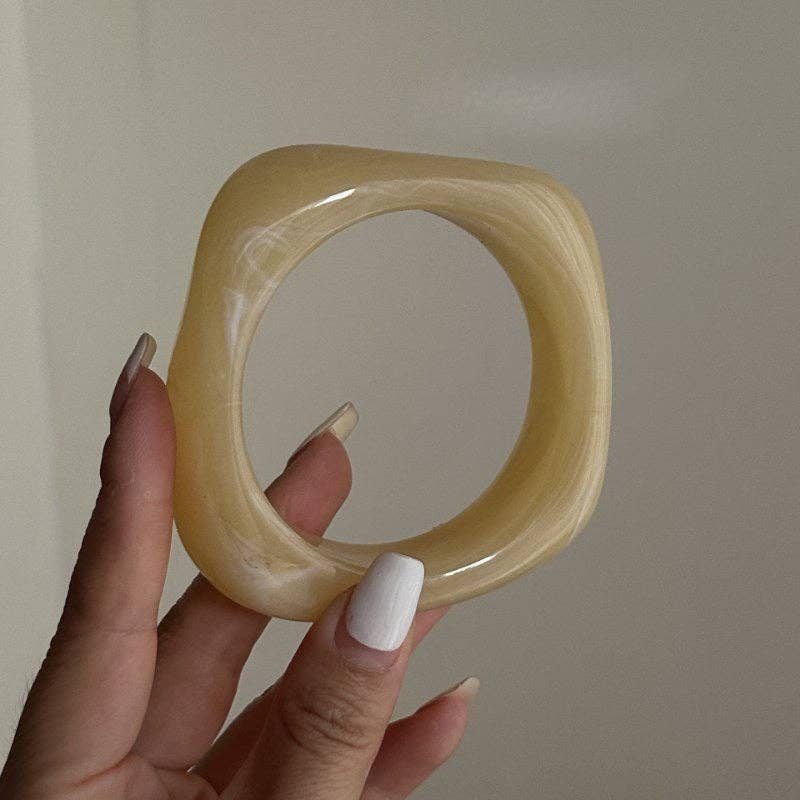 Jada Acrylic Resin Bangle Bracelets