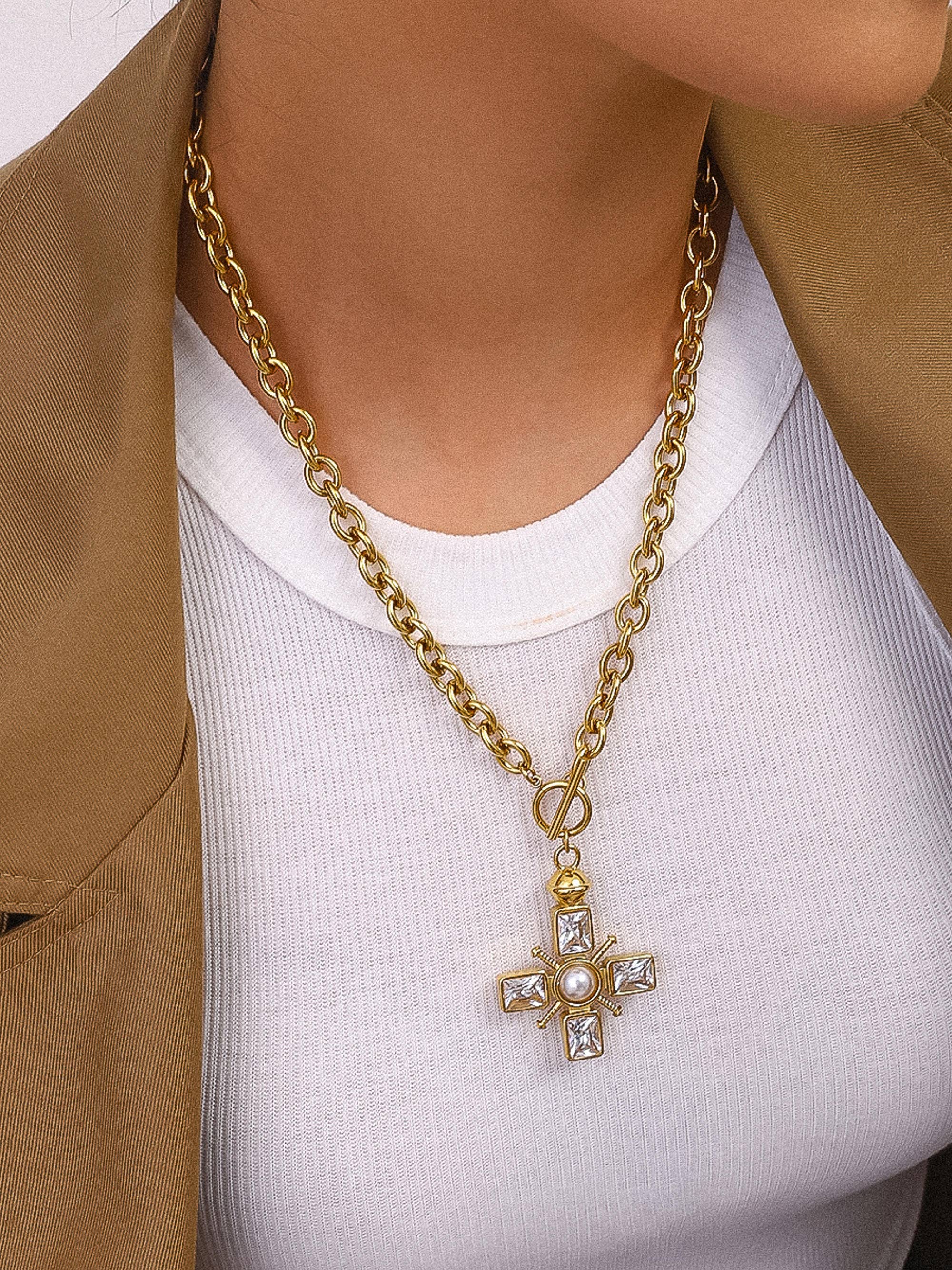 Velma Cross Necklace