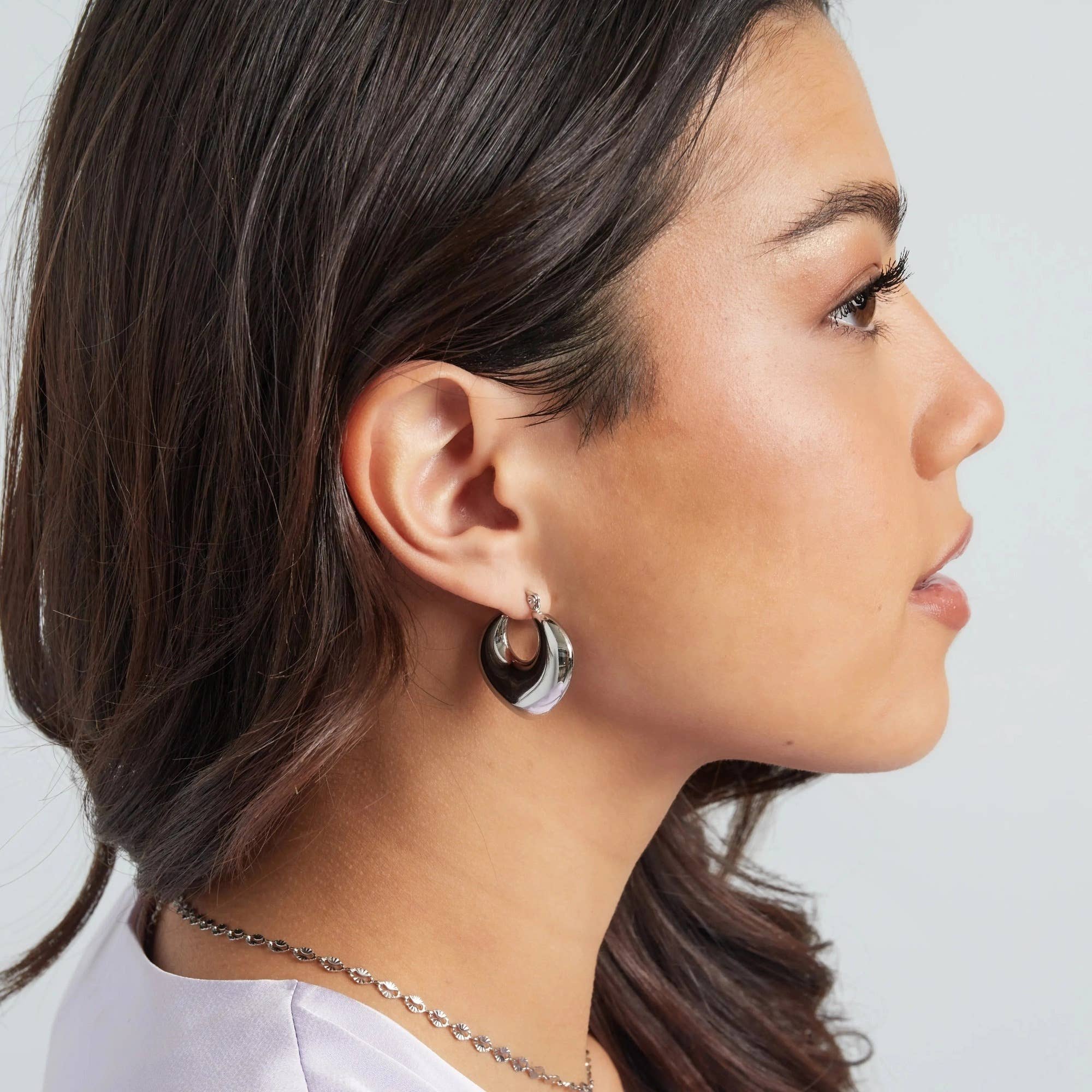 Davia Hoop Earrings