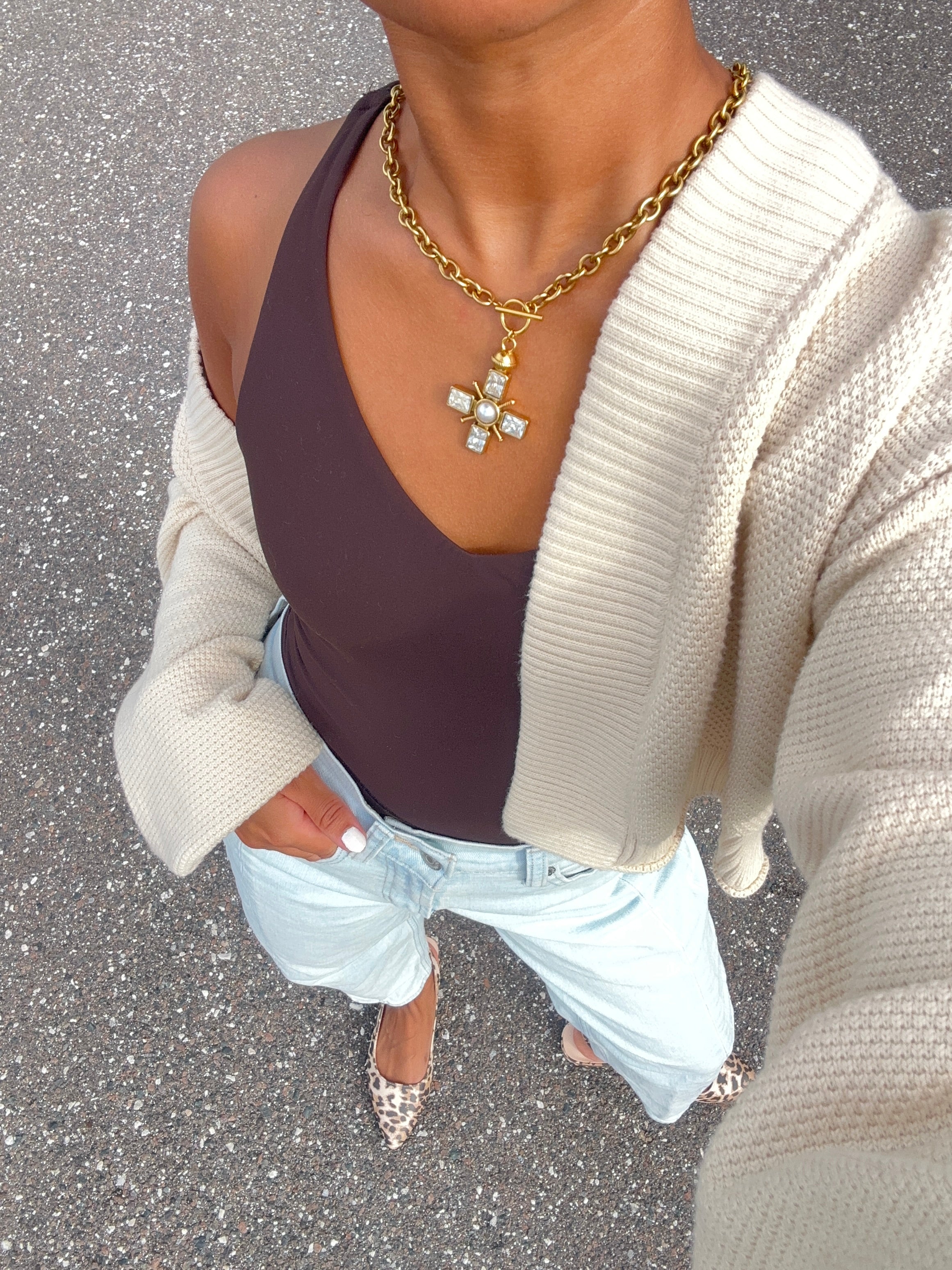 Velma Cross Necklace