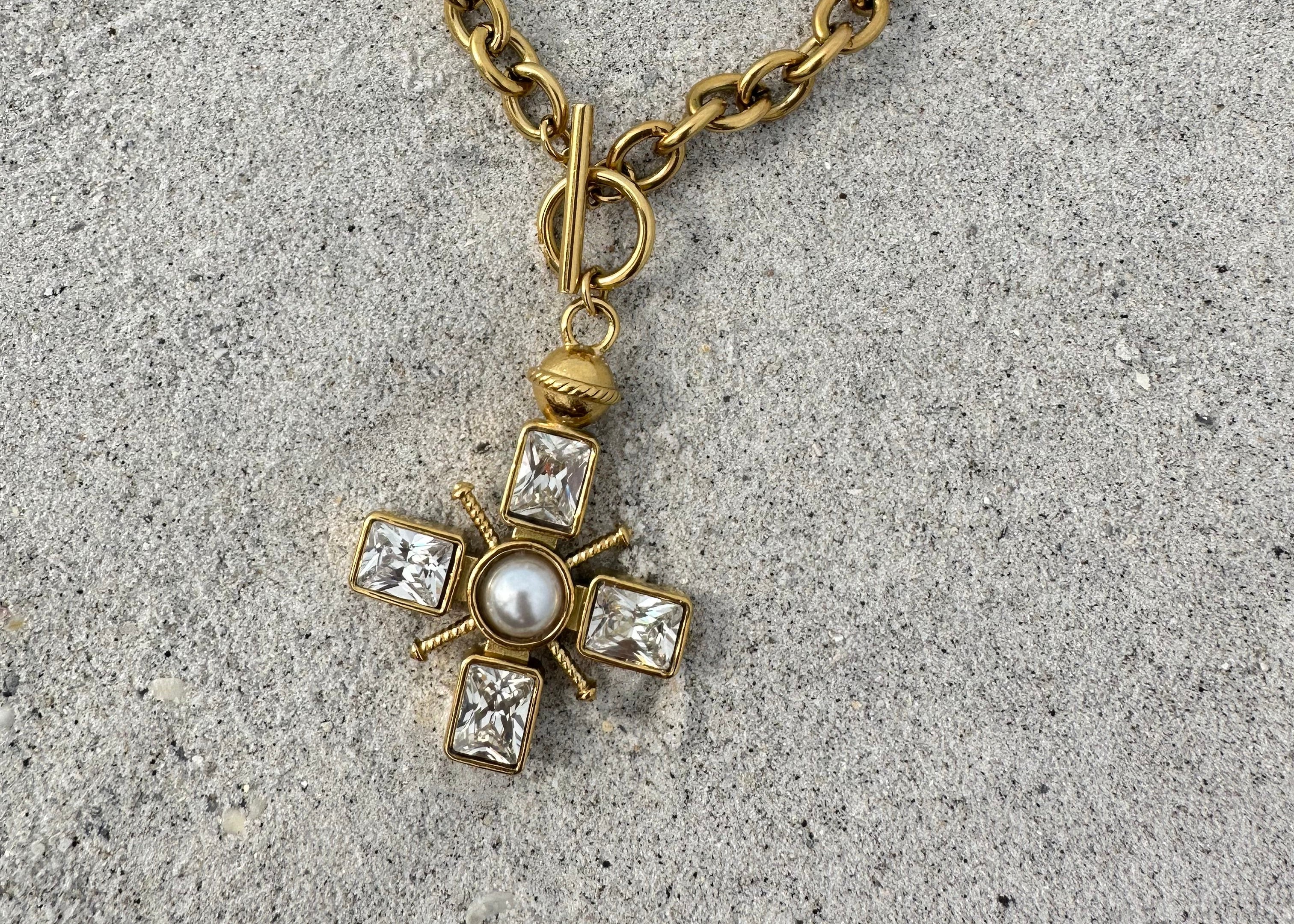 Velma Cross Necklace