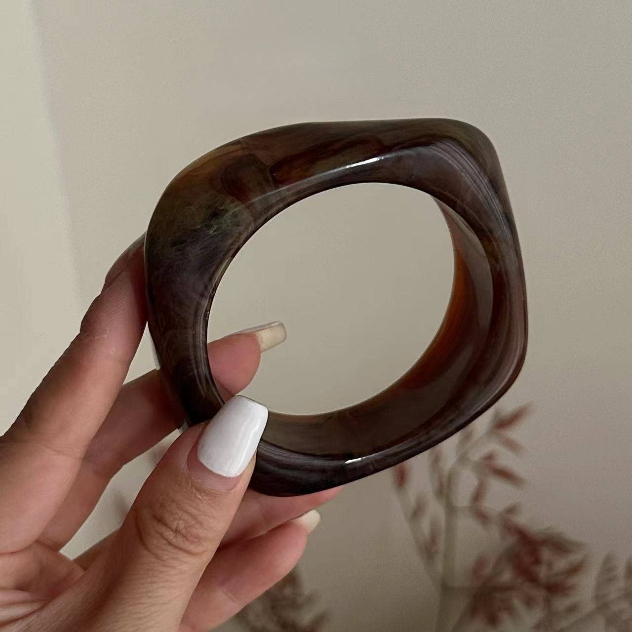 Jada Acrylic Resin Bangle Bracelets
