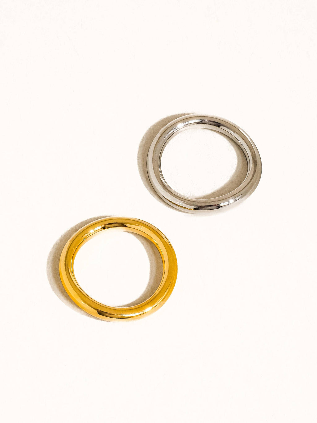 Andrée Double Two Tone Ring