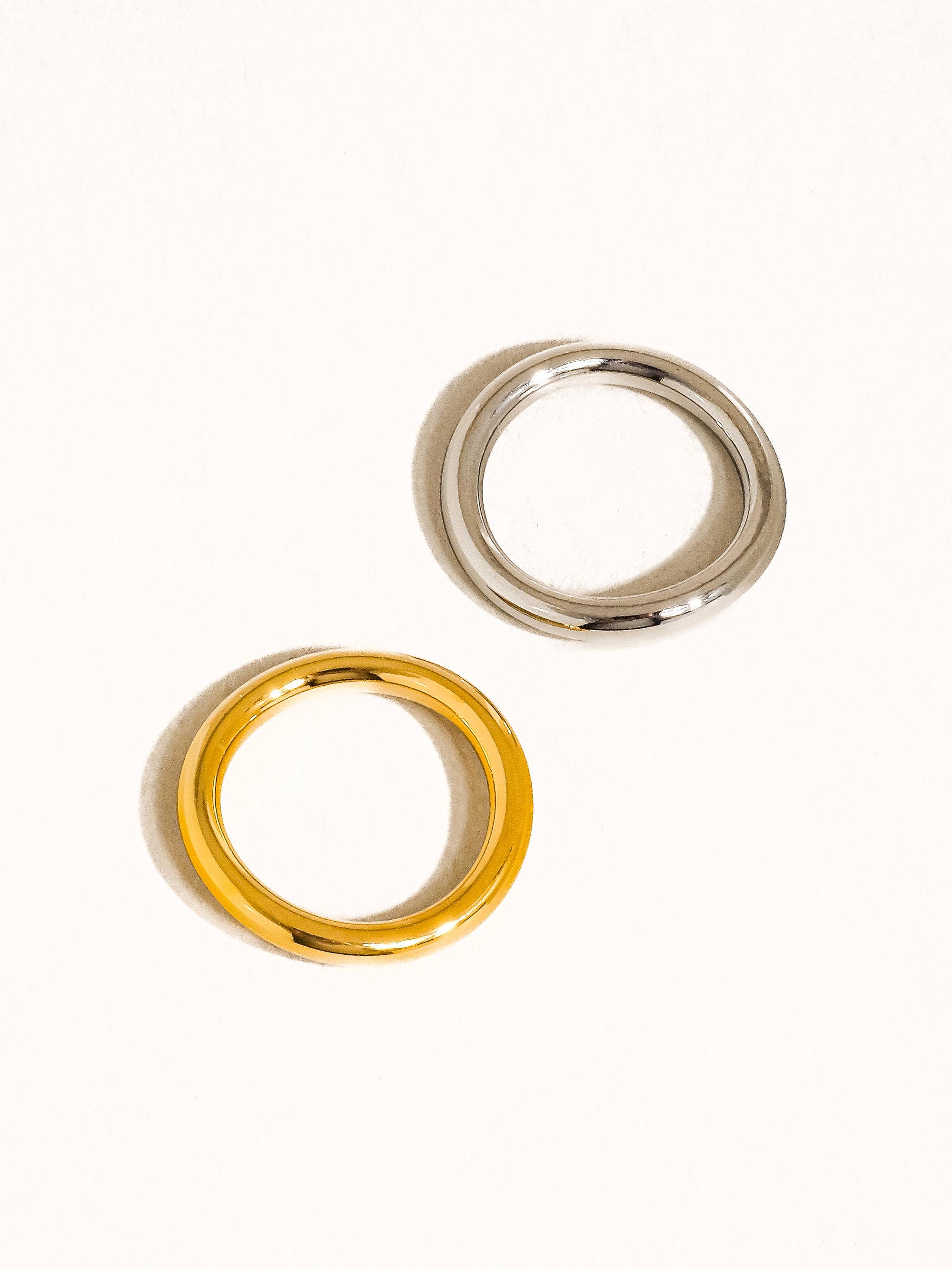 Andrée Double Two Tone Ring