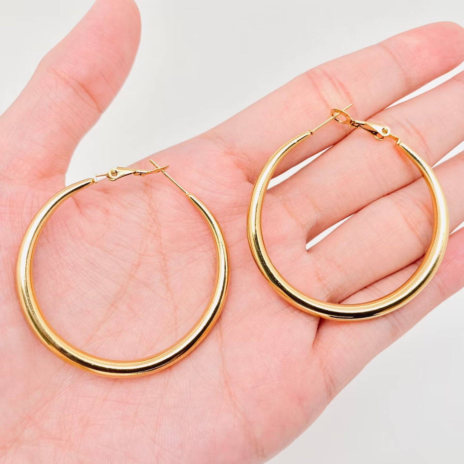 Chloe Gold Hoops