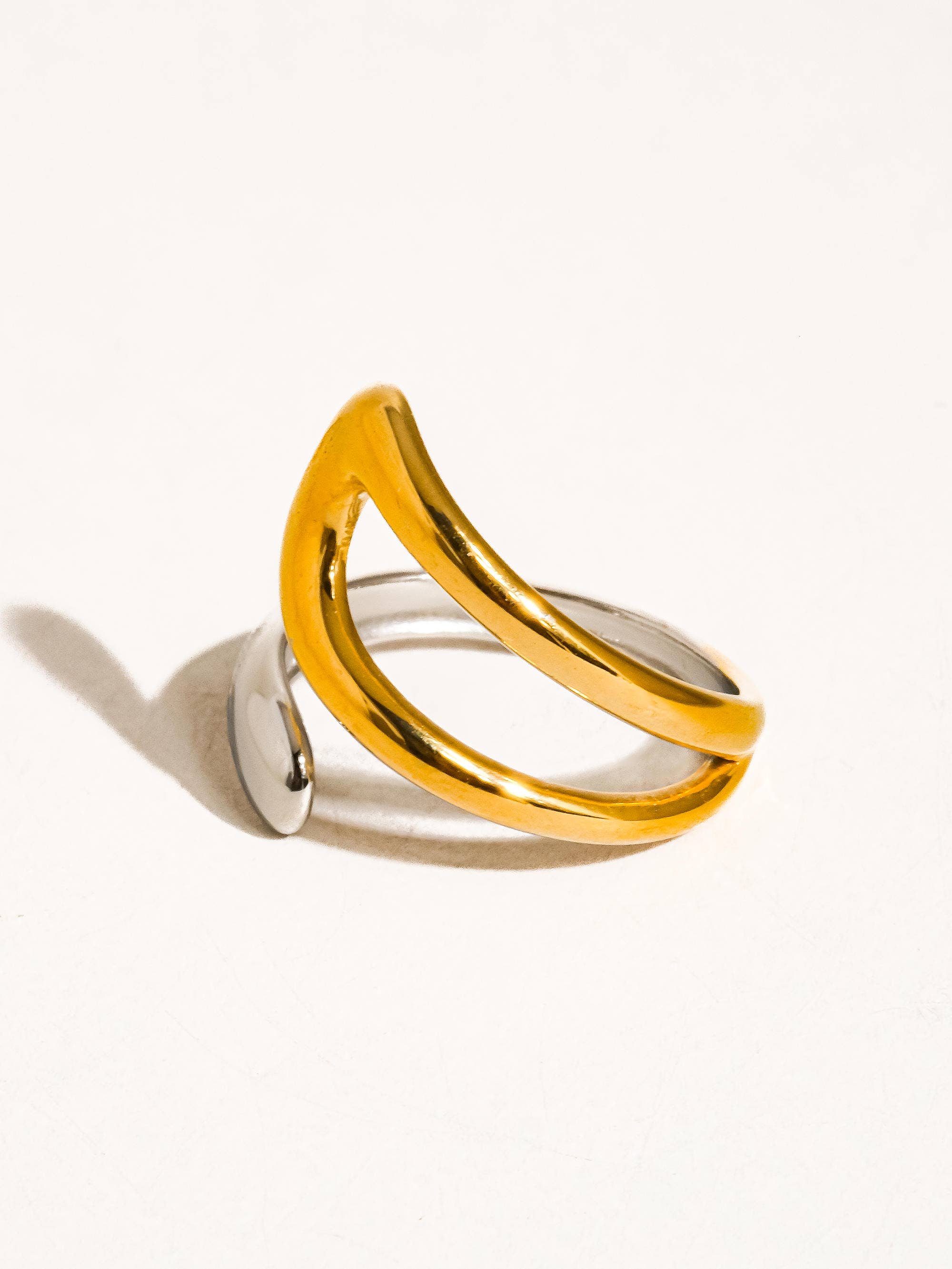 Raya Two Toned Ring